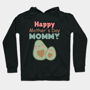 Happy  Mothers Day 2024  MOMMY mom cat From Daughter funny mom gift Hoodie